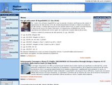 Tablet Screenshot of medicocompetente.it